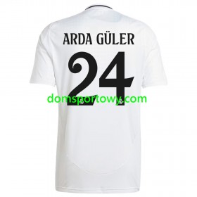 Koszulka Real Madryt ARDA GULER 24 Domowe Koszulki Piłkarskie 2024-2025 Krótki Rękaw